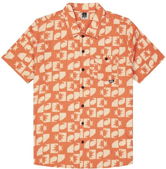 Picture - Mataikona S/S Shirt - Hemd Gr L beige
