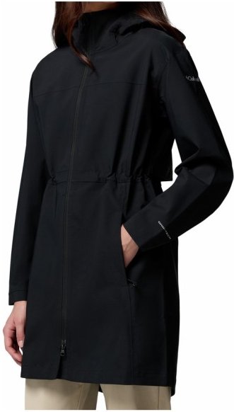 Columbia - Women's Weekend Adventure II Long Shell - Mantel Gr XS schwarz