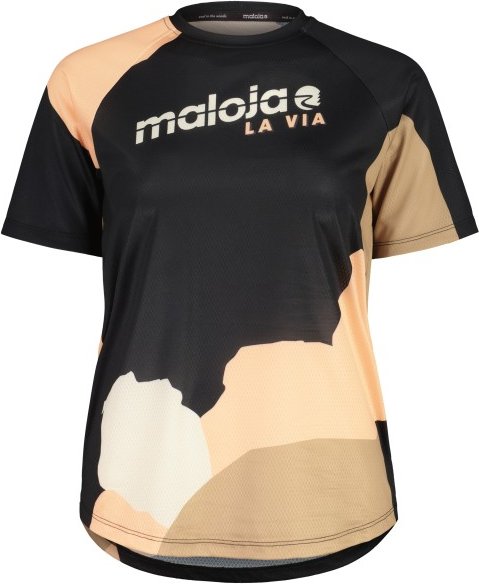Maloja - Women's MontvalezanM. Multi 1/2 - Radtrikot Gr M schwarz