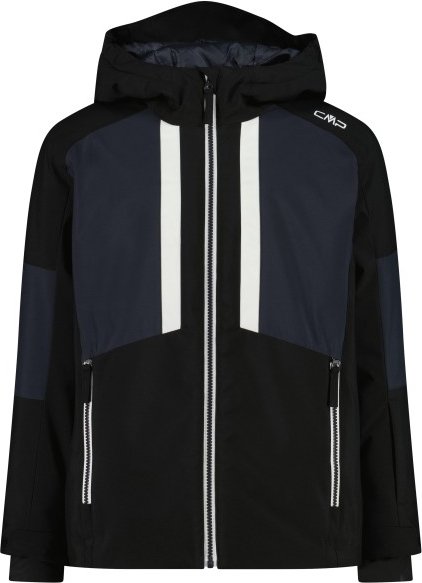 Thumbnail - CMP - Kid's Jacket with Fix Hood - Skijacke Gr 116 schwarz