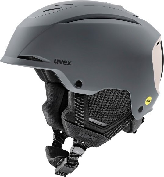 Uvex - Resolution Mips - Skihelm Gr 55-59 cm grau