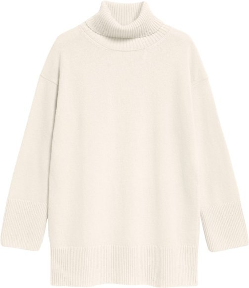 ARMEDANGELS - Women's Ardiaa Rollneck - Wollpullover Gr XS weiß