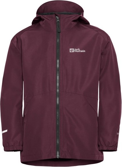 Jack Wolfskin - Kid's Iceland 3-in-1 Jacket - Doppeljacke Gr 128 rot/lila