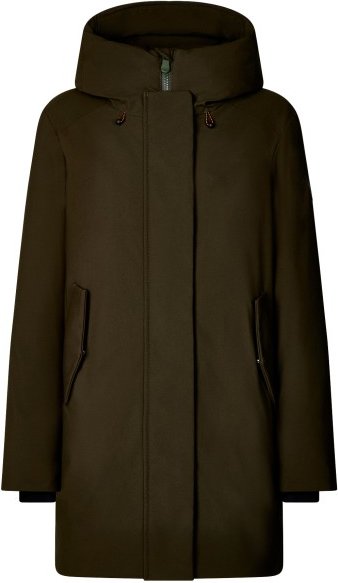 Save the Duck - Women's Nellie - Mantel Gr 2 - M oliv/schwarz