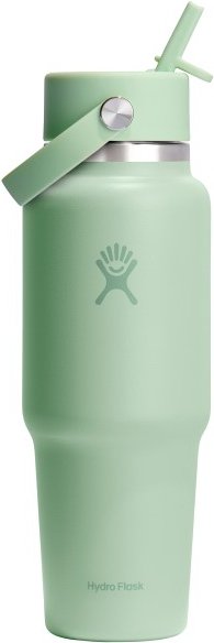 Hydro Flask - Wide Flex Straw Travel Bottle - Trinkflasche Gr 946 ml grün