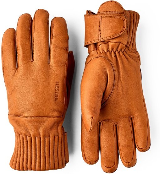 Hestra - Idre Wool 5 Finger - Handschuhe Gr 9 orange