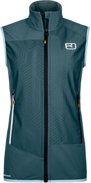 Thumbnail - Ortovox - Women's Col Becchei Vest - Softshellweste Gr XL blau