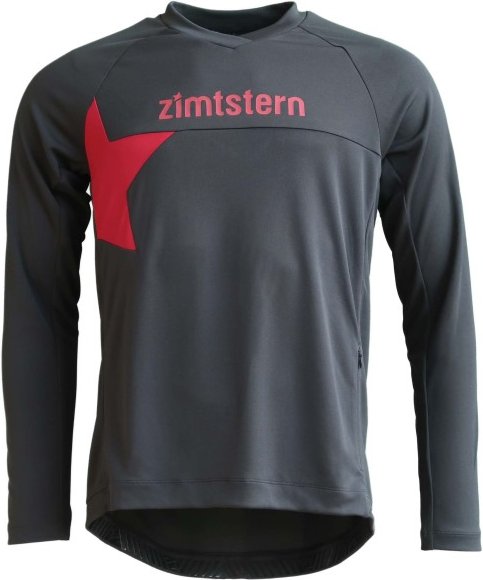 Zimtstern - Bulletz Shirt L/S - Radtrikot Gr XL schwarz