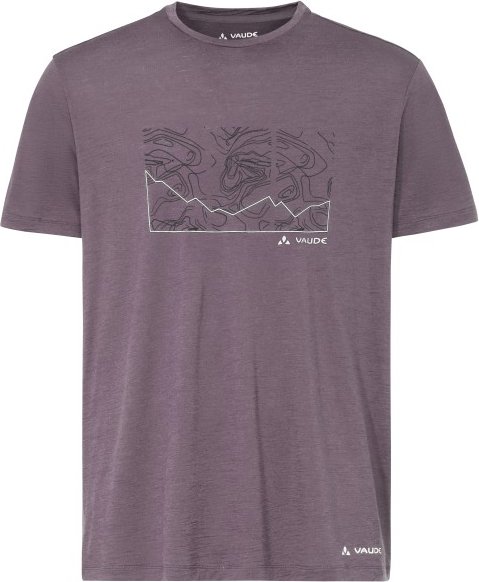 Vaude - Tekoa Wool T-Shirt - Merinoshirt Gr S lila