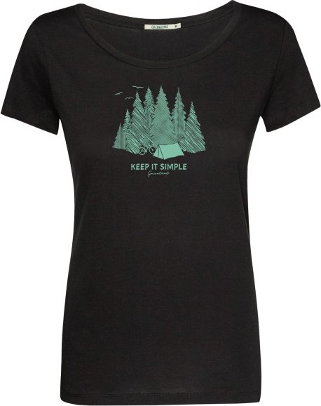 GreenBomb - Nature Camping Loves - T-Shirt Gr XL schwarz