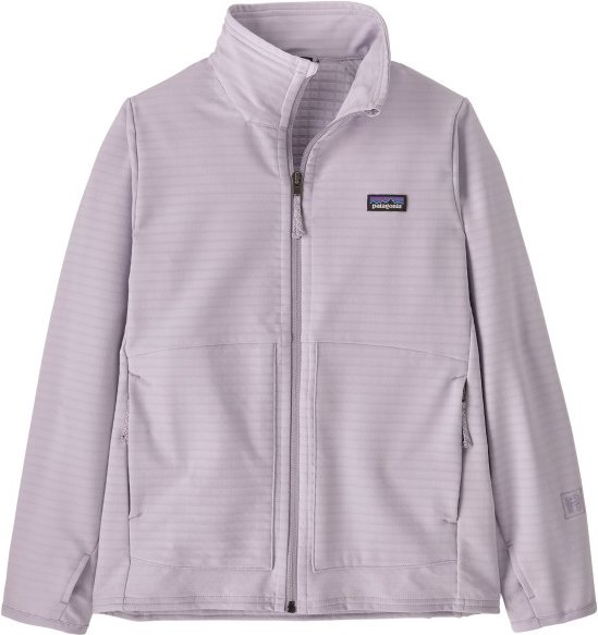 Thumbnail - Patagonia - Kid's R1 Techface Jacket - Softshelljacke Gr L lila