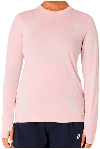 Asics - Women's Road Seamless L/S Top - Laufshirt Gr M rosa