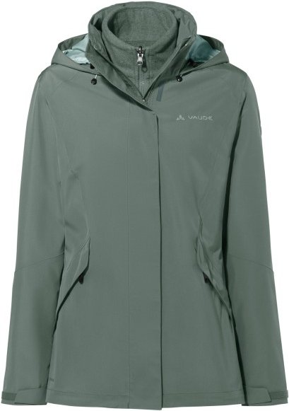 Thumbnail - Vaude - Women's Rosemoor 3in1 Jacket II - Doppeljacke Gr 44 oliv