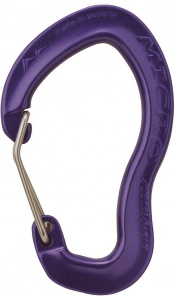 AustriAlpin - Micro Colors Wire - Schnappkarabiner lila