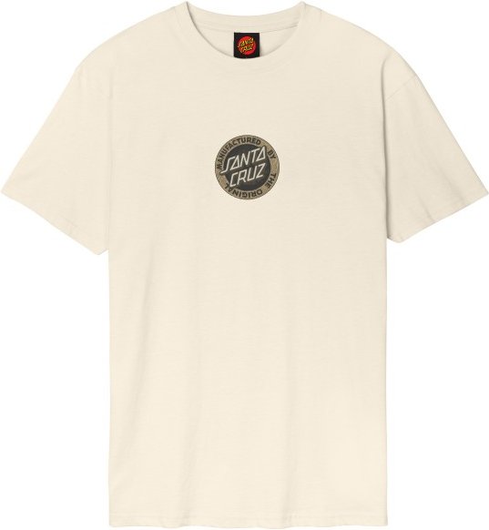 Santa Cruz - Carved MFG Front T-Shirt - T-Shirt Gr L weiß