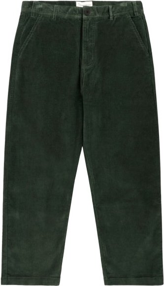 KnowledgeCotton Apparel - Flint Wide 14 Wales Corduroy Chino - Freizeithose Gr 34 - Length: 34'' oliv
