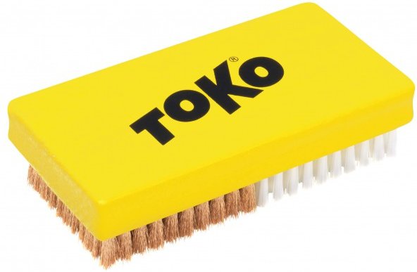 Toko - Base Brush Combi Nylon / Copper - Bürste gelb