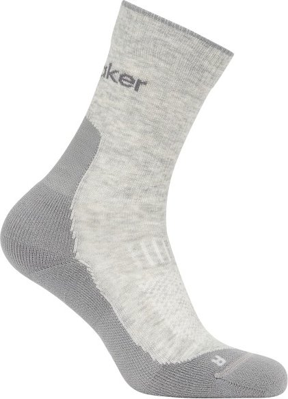 Thumbnail - Icebreaker - Merino Hike+ Light Crew - Wandersocken Gr S grau
