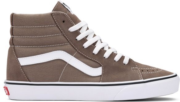 Thumbnail - Vans - Sk8-Hi - Sneaker Gr M12 braun/weiß