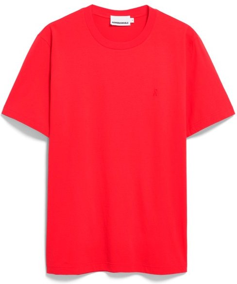 ARMEDANGELS - Jaames - T-Shirt Gr L rot