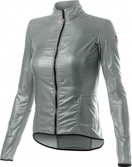 Thumbnail - Castelli - Women's Aria Shell Jacket - Fahrradjacke Gr XL grau
