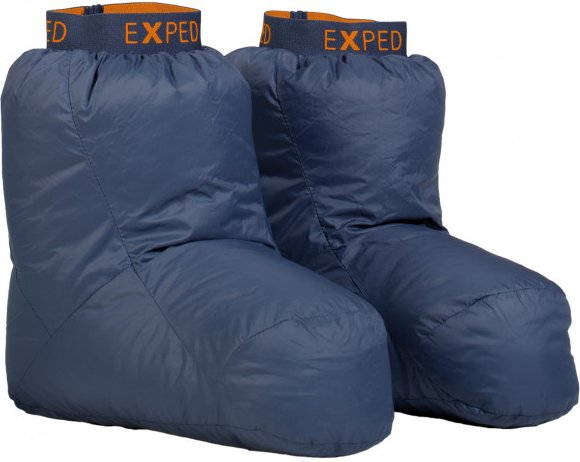 Exped - Down Sock - Hüttenschuhe Gr M blau