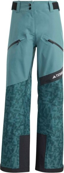 adidas Terrex - Women's Terrex TR Hybrid Primeknit CP+ Pants - Skihose Gr L türkis
