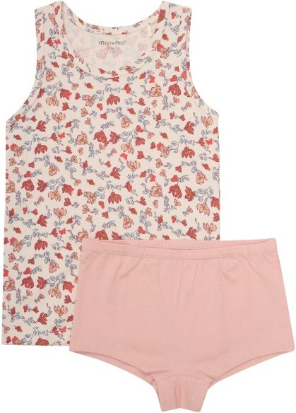 Minymo - Kid's Underwear Set AOP No. 124069 - Alltagsunterwäsche Gr 92 rosa
