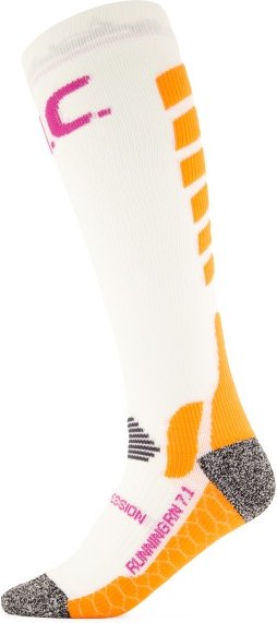 P.A.C. - Women's RN 7.1 Running Pro Compression - Kompressionssocken Gr W3 - Wadenumfang: 32-38 cm weiß