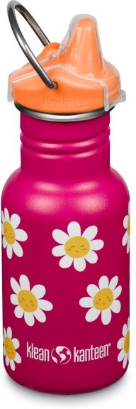Klean Kanteen - Kid's Classic Narrow with Sippy Cap - Trinkflasche Gr 355 ml rosa