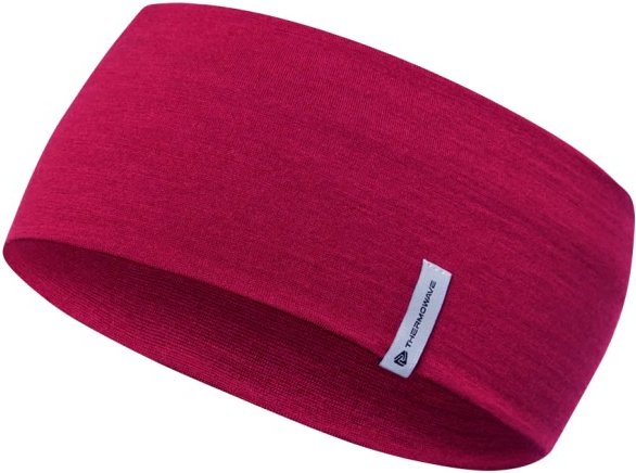 Thermowave - Head Band Merino - Stirnband Gr One Size rot