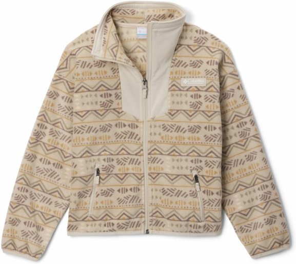 Columbia - Kid's Sequoia Grove Printed Full Zip Fleece - Fleecejacke Gr XXS beige