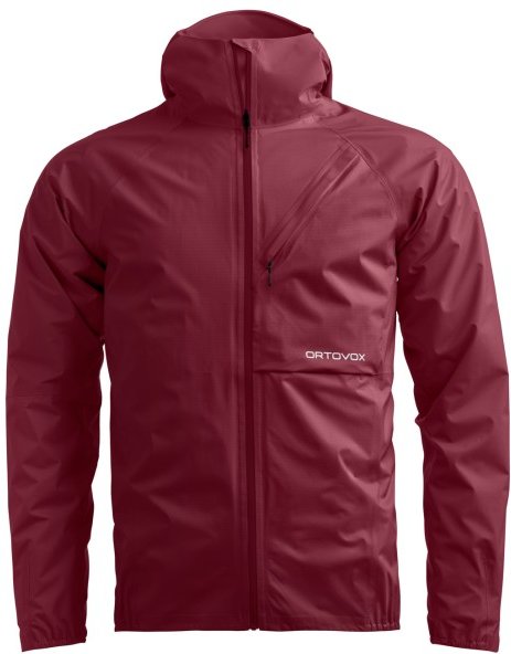 Ortovox - Trace 2.5L Jacket - Regenjacke Gr L rot