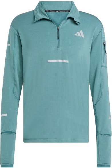 adidas - adi365 Running Climawarm+ Half Zip - Laufshirt Gr XL türkis