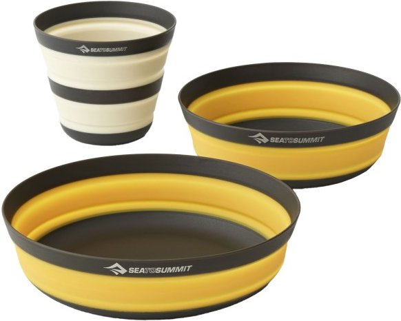 Sea to Summit - Frontier Ultralight Collapsible Dinnerware Set - Geschirr-Set Gr 1 Person - 3 Pieces