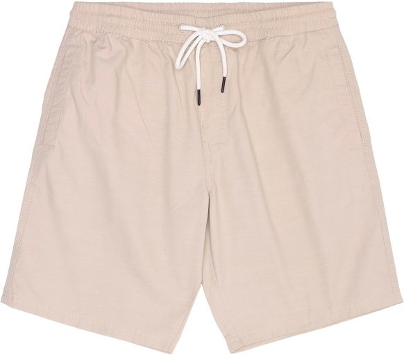 KnowledgeCotton Apparel - Boardwalk Shorts Elastic Waist - Shorts Gr XL rosa/beige
