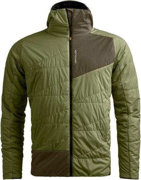 Thumbnail - Ortovox - Swisswool Piz Duan Jacket - Isolationsjacke Gr S oliv