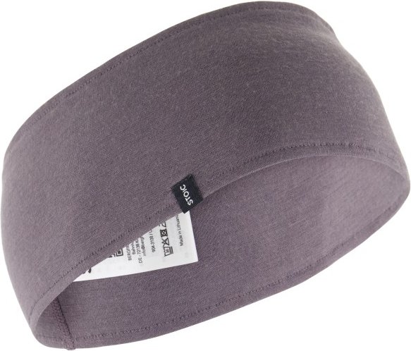 Stoic - Merino180 BengtSt. Headband double - Stirnband Gr One Size grau