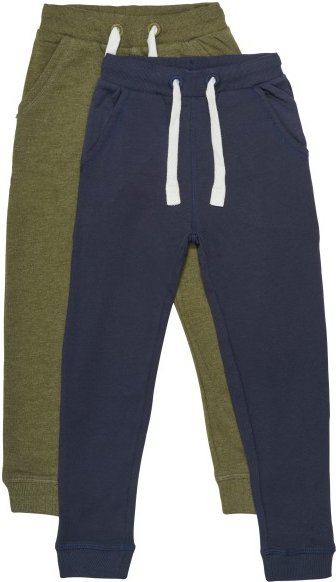 Minymo - Kid's Basic 36 -Sweat Pant (2-pack) Gr 92 blau