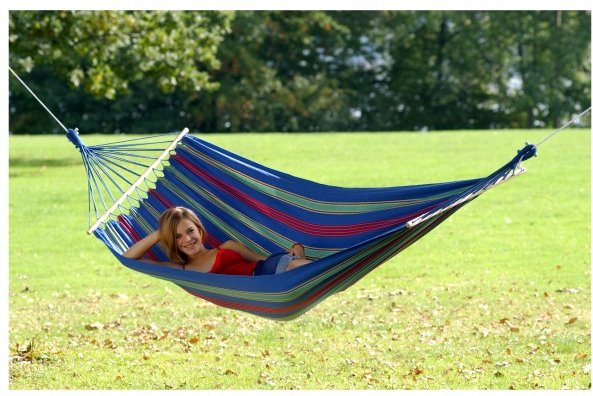 Amazonas - Aruba - Hängematte Gr 210 x 120 cm grün