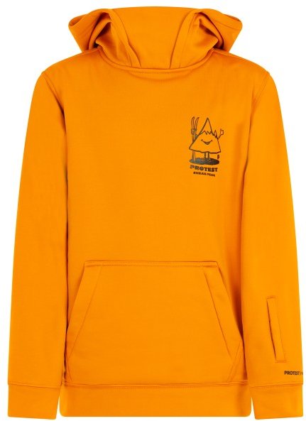Thumbnail - Protest - Kid's Prttincan Windblocker Hoody - Fleecepullover Gr 164 orange