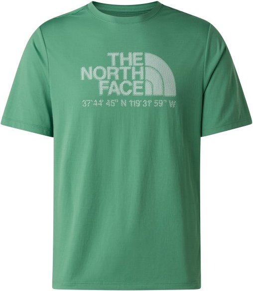 The North Face - 24/7 Logo Graphic S/S Tee - Funktionsshirt Gr S grün/türkis