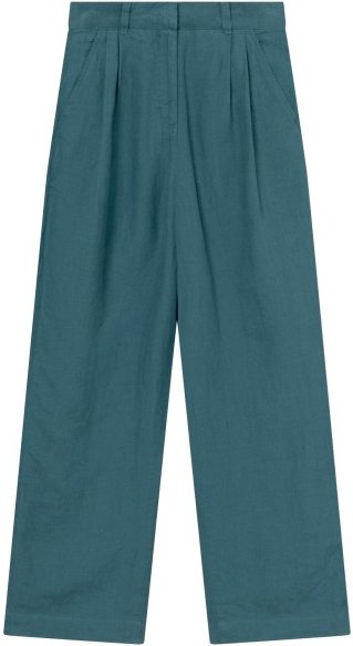 DEDICATED - Women's Pants Vickleby Linen - Freizeithose Gr M blau