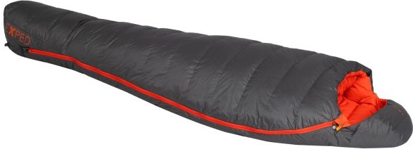 Exped - Dura -5° C - Daunenschlafsack Gr L grau/rot