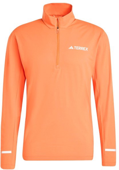 adidas Terrex - Terrex Xperior Half Zip Longsleeve - Funktionsshirt Gr XL orange