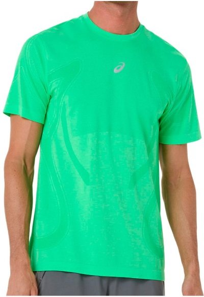 Thumbnail - Asics - Road Seamless S/S Top - Laufshirt Gr L türkis