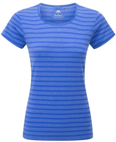 Mountain Equipment - Women's Groundup Stripe Tee - Funktionsshirt Gr 36 blau