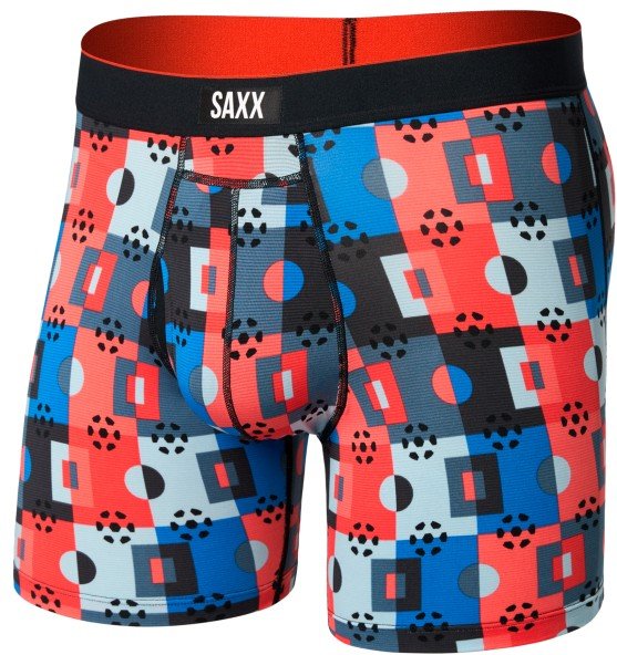 Saxx - Multi-Sport Mesh Boxer Brief Fly - Kunstfaserunterwäsche Gr XXL bunt
