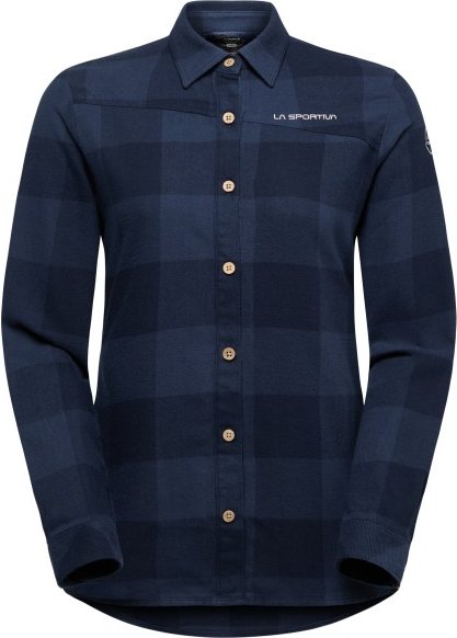 La Sportiva - Women's Rambler Flannel Shirt - Hemd Gr L blau