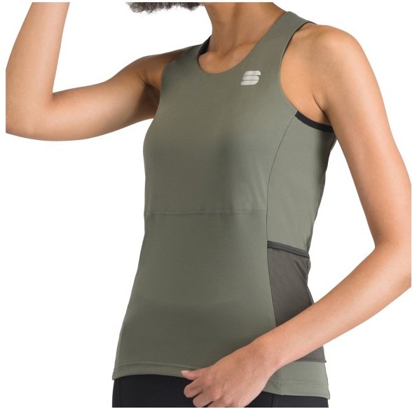 Sportful - Women's Supergiara Top - Rad Singlet Gr M oliv